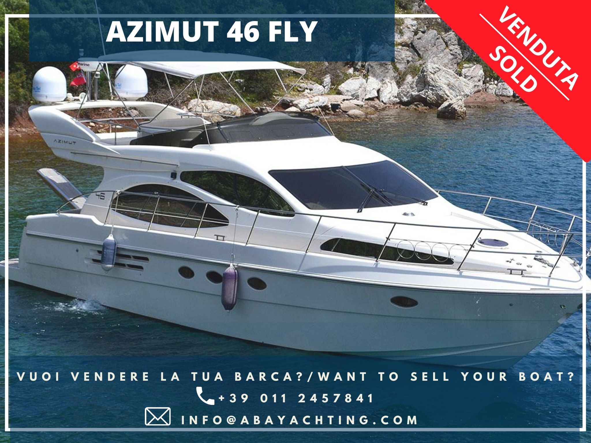 Azimut 46 Fly venduto