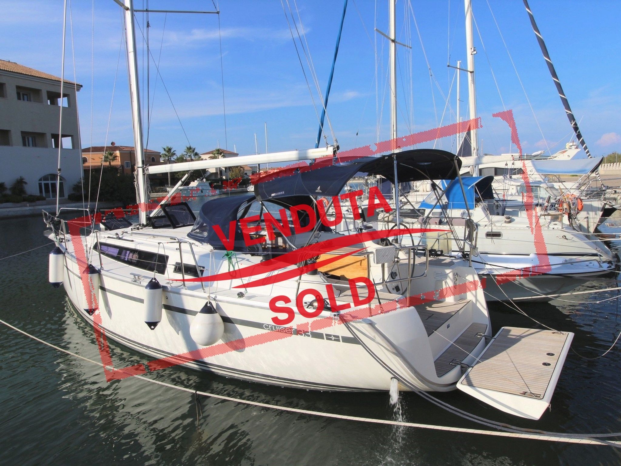 3 sailing boats Bavaria sold