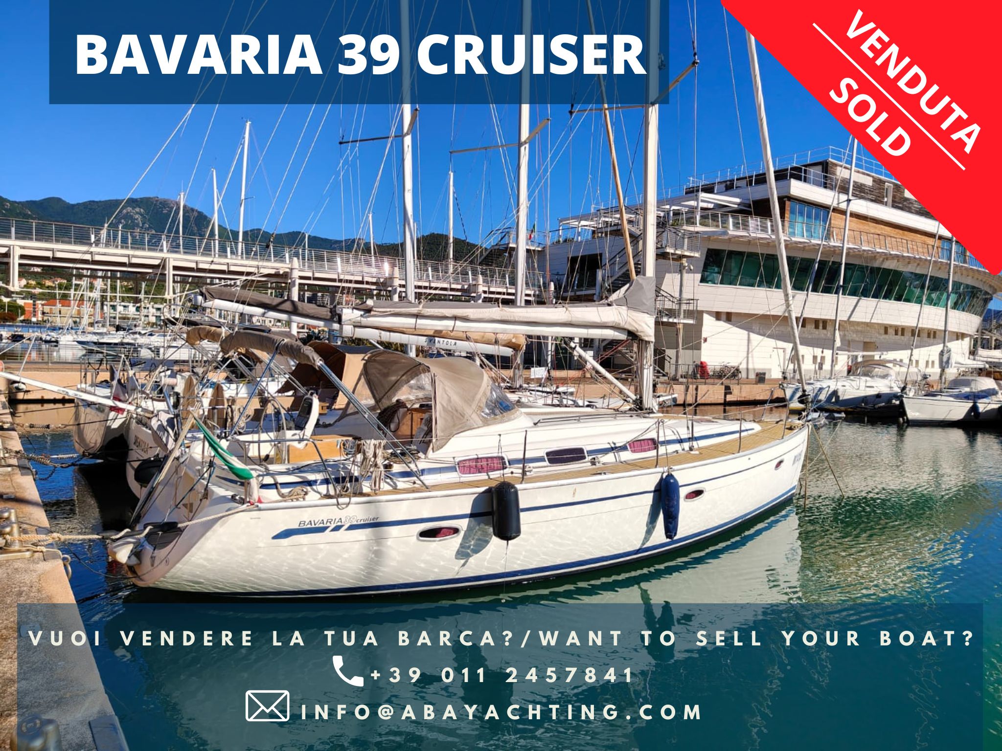 BAVARIA 39 CRUISER VENDUTO
