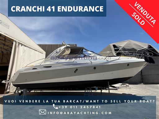 CRANCHI 41 ENDURANCE  SOLD