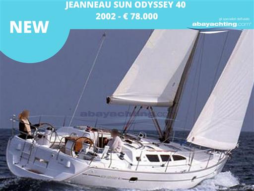 Nuovo arrivo Jeanneau Sun Odyssey 40