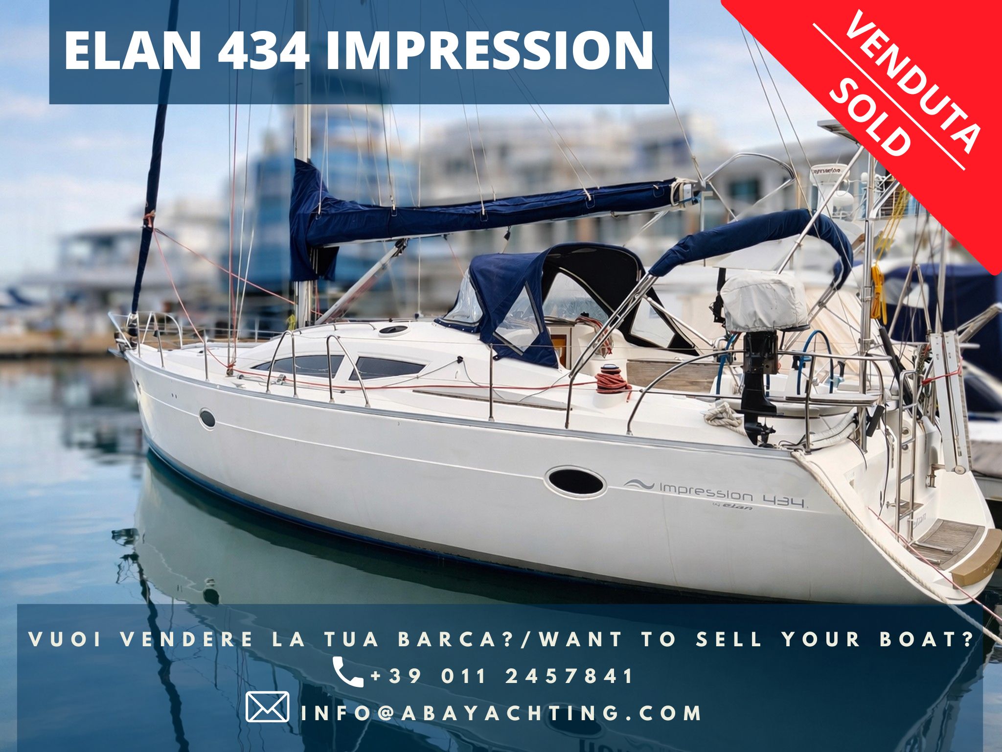 ELAN 434 IMPRESSION VENDUTO