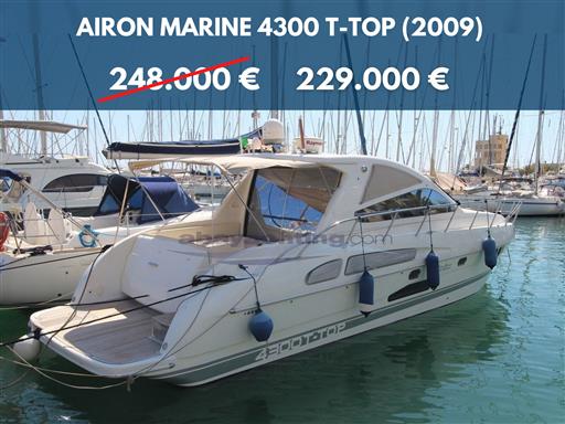New Price Airon Marine 4300 T-Top