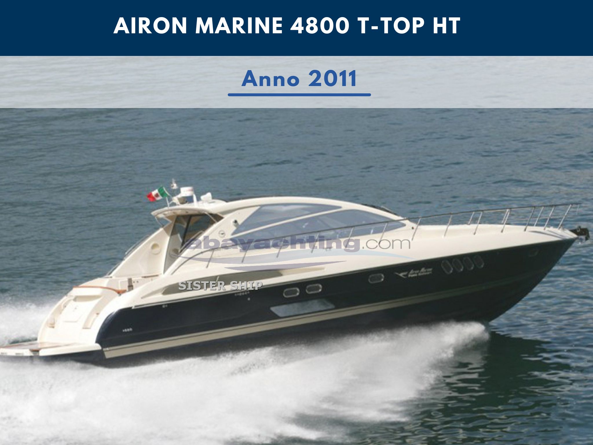 Nuovo Arrivo Airon Marine 4800 T-Top Ht