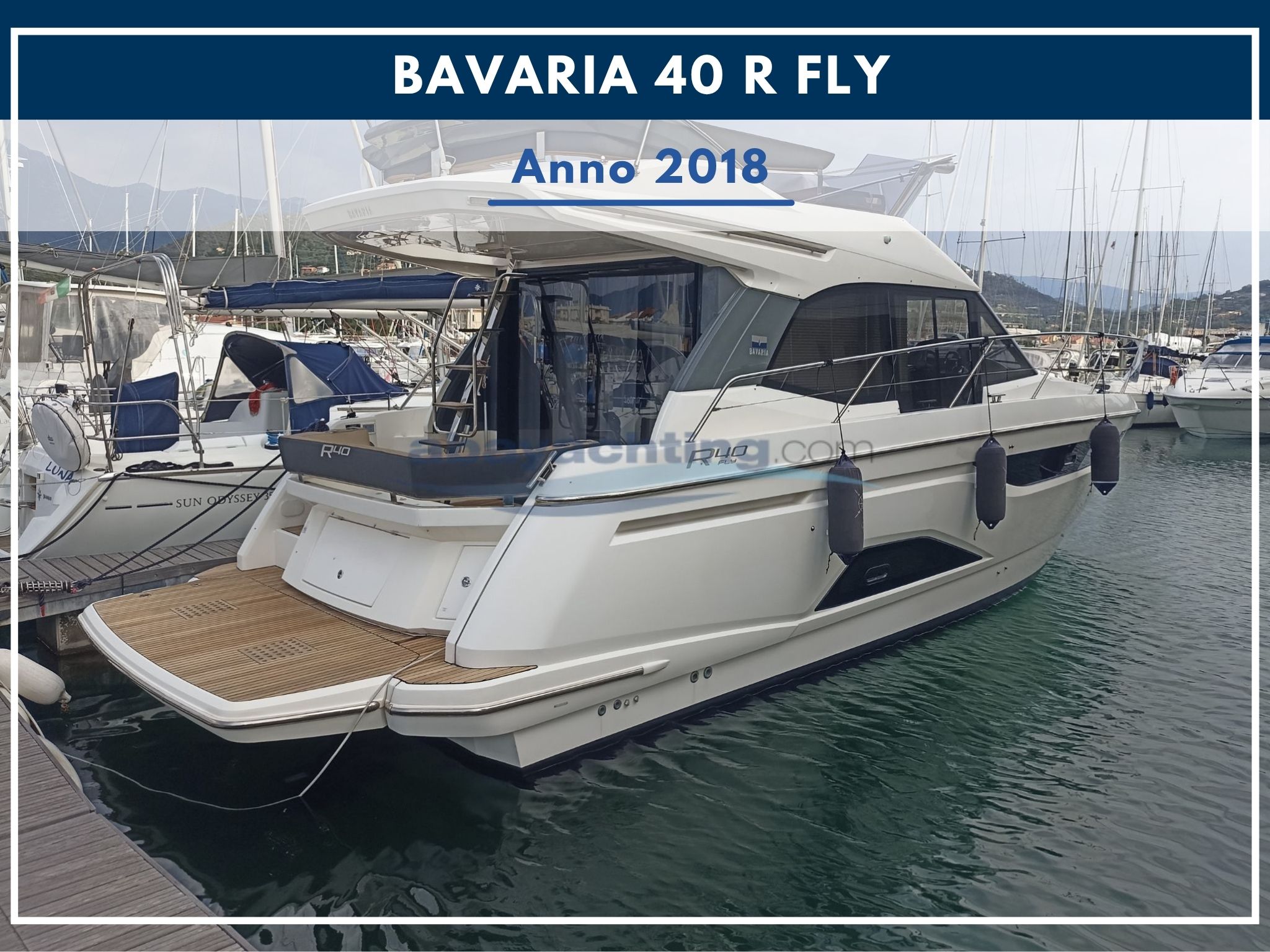 NEW ARRIVAL: BAVARIA 40 R FLY 
