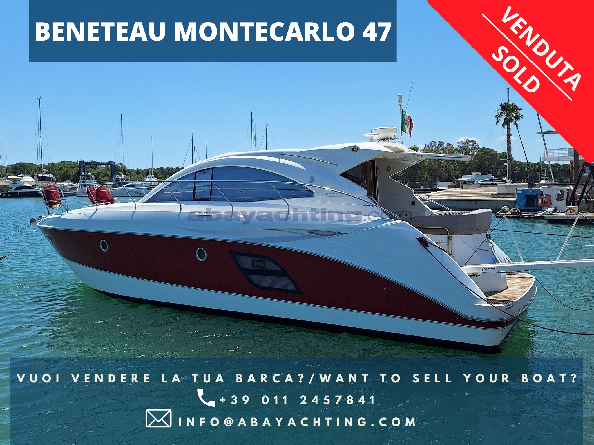 BENETEAU MONTECARLO 47 VENDUTO