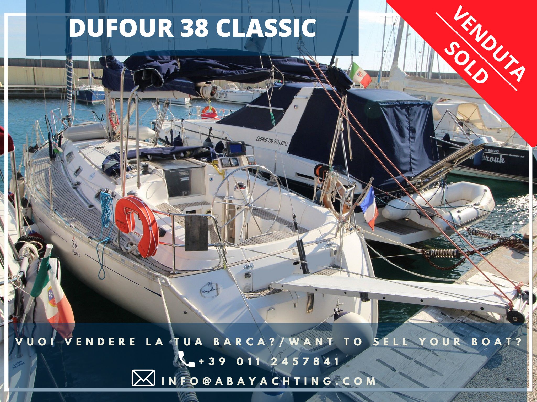 Dufour 38 Classic vendido
