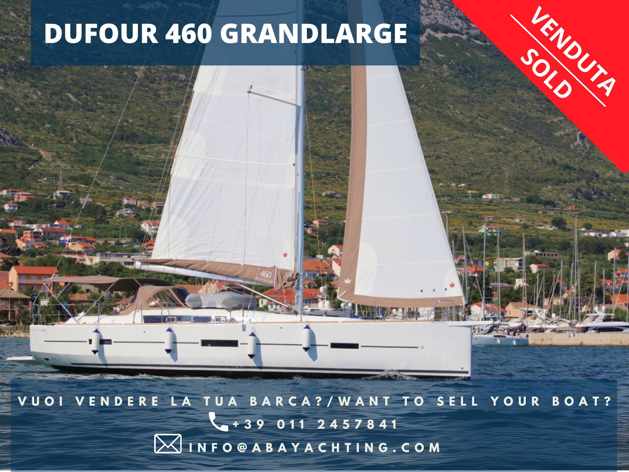 DUFOUR 460 GRANDLARGE SOLD