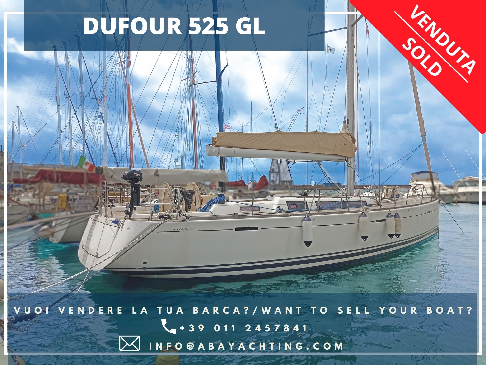 Dufour 525 GL venduto