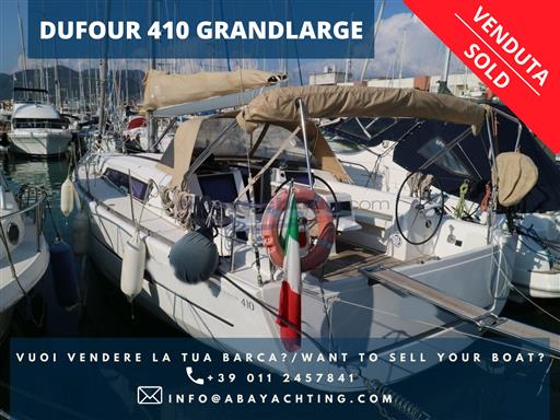 DUFOUR 410 GRANDLARGE SOLD