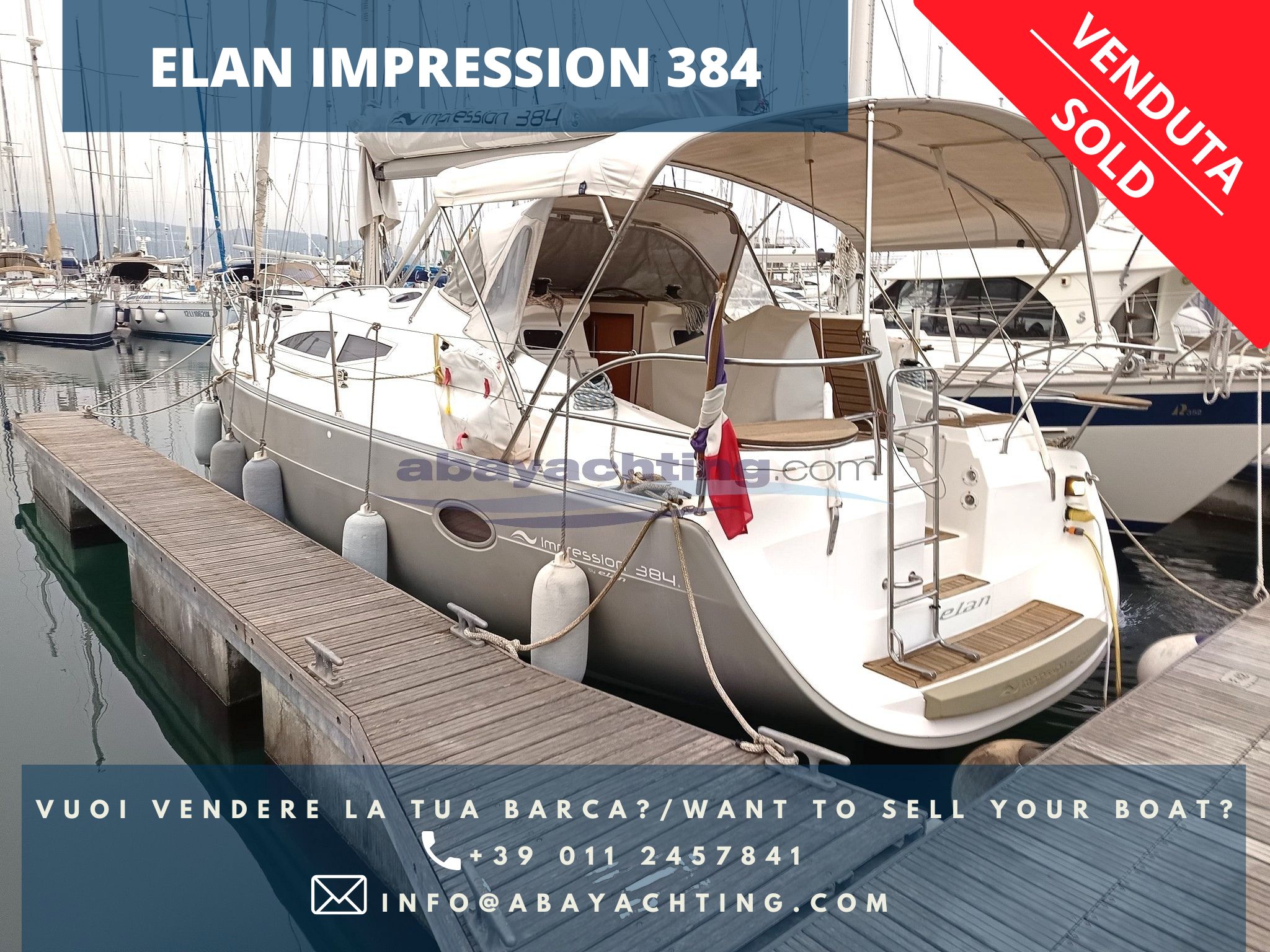 ELAN 384 SOLD