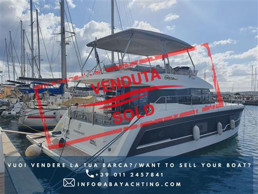 Fountaine Pajot MY 40/MY 5 sold