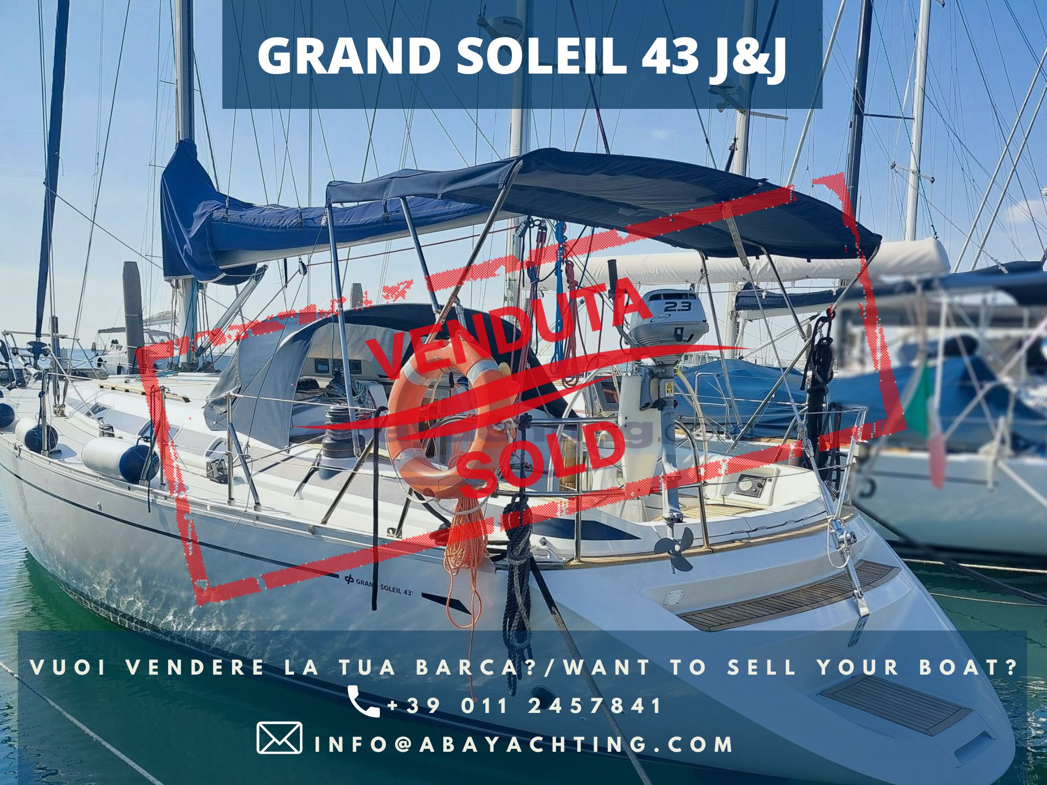 Grand Soleil 43 J&J venduto