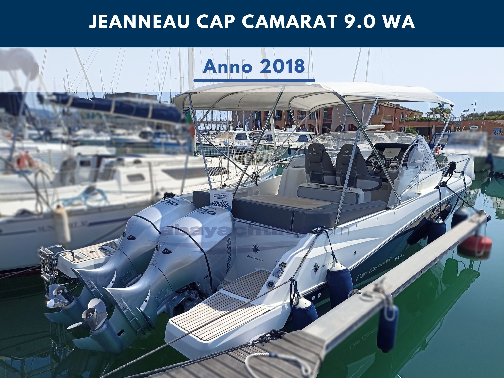Nuovo Arrivo: Jeanneau Cap Camarat 9.0 Wa