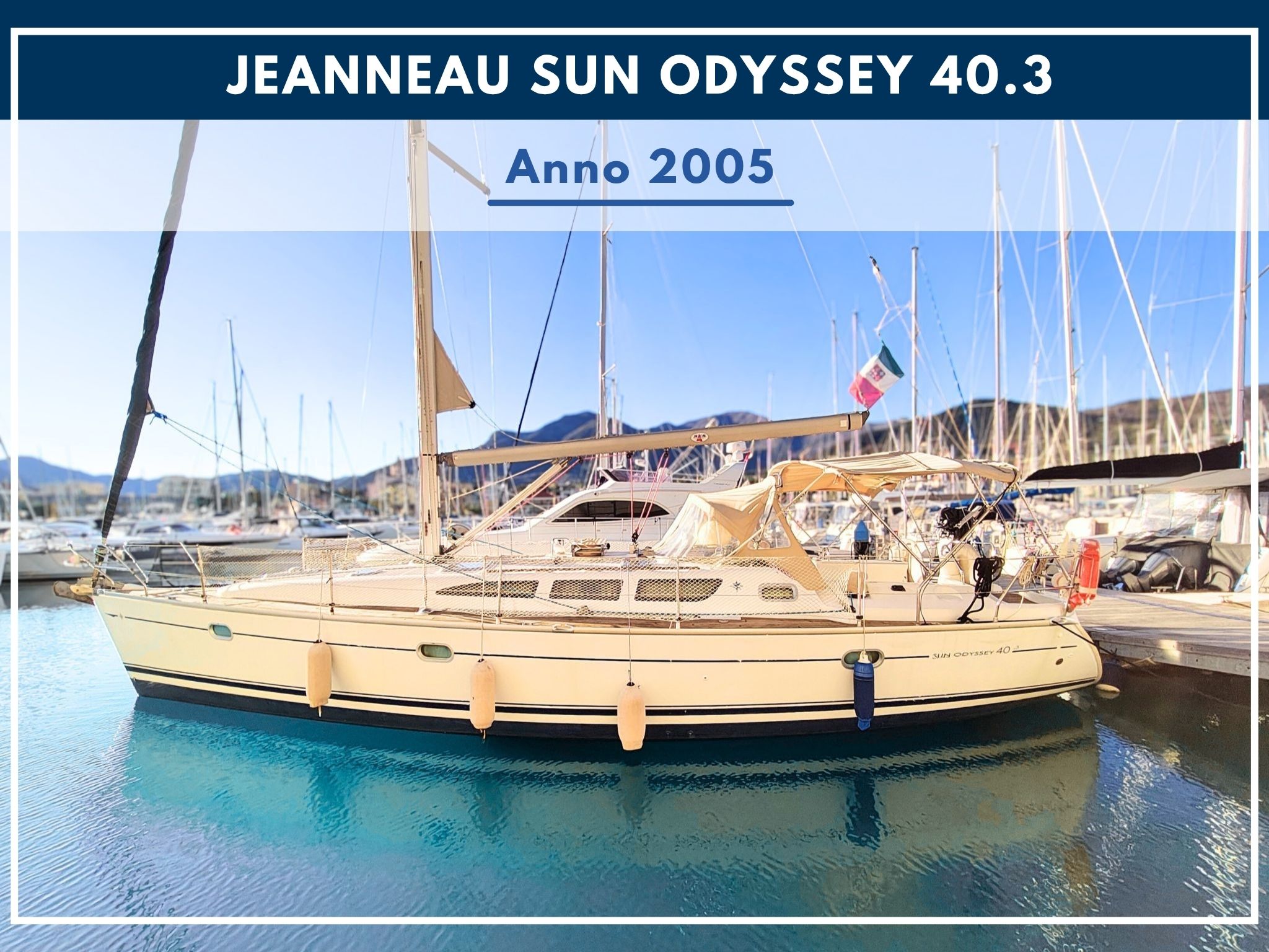 NUOVO ARRIVO: JEANNEAU SUN ODYSSEY 40.3