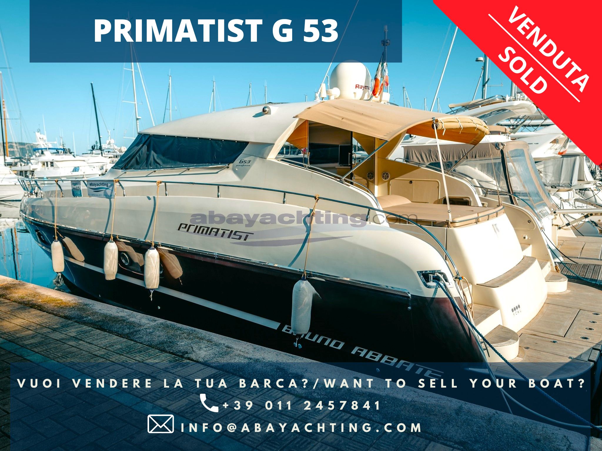 PRIMATIST G 53 VENDUTO