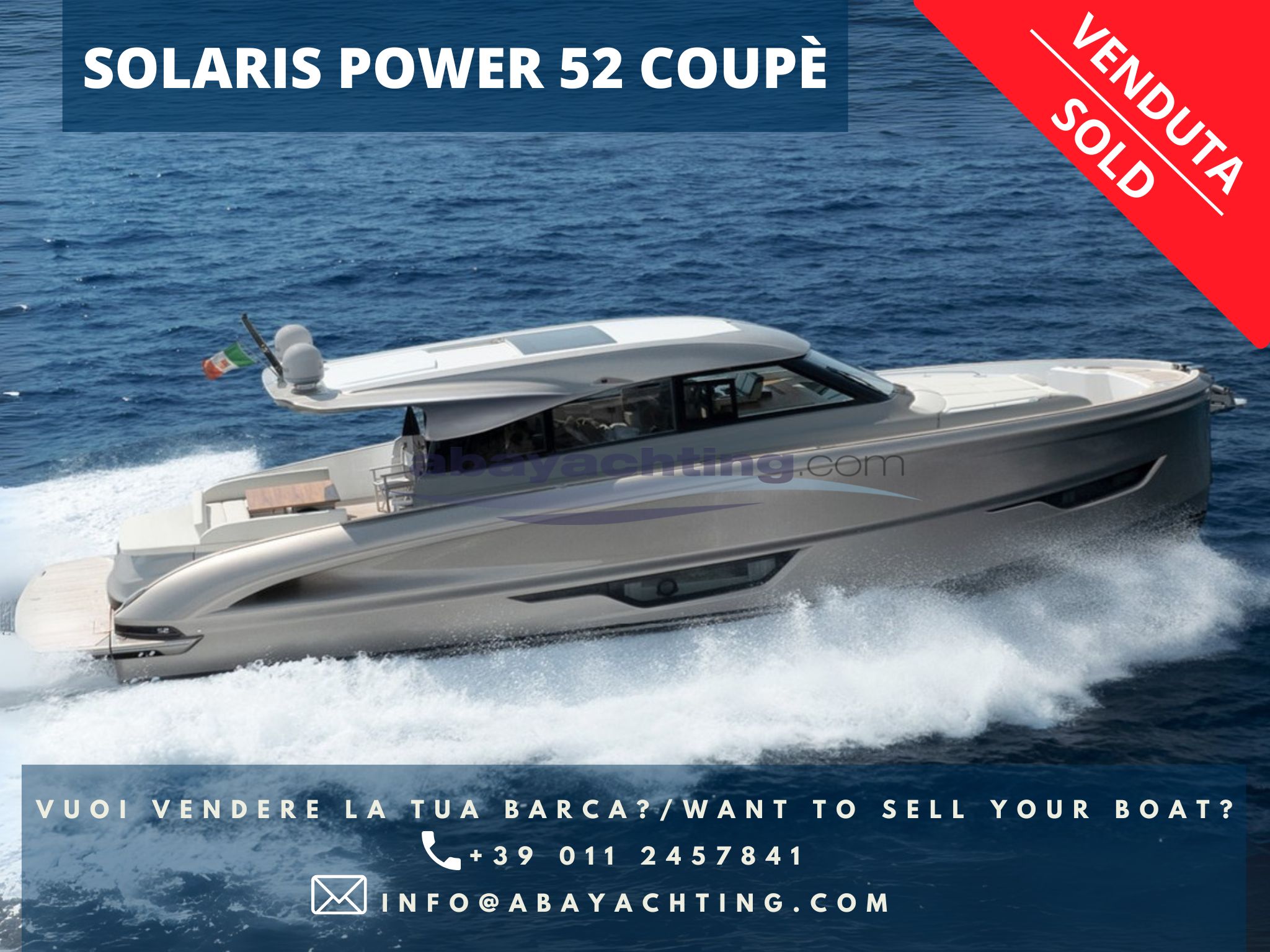 SOLARIS POWER 52 COUPÈ SOLD