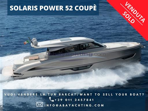 SOLARIS POWER 52 COUPÈ SOLD