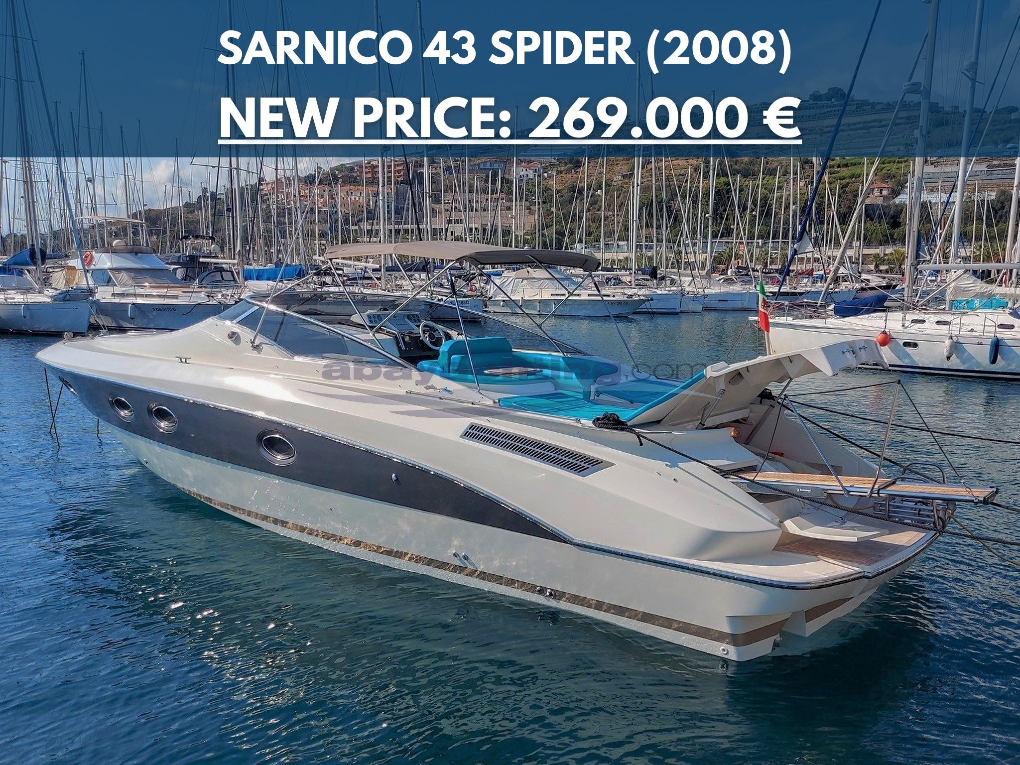 New Price Sarnico 43 Spider