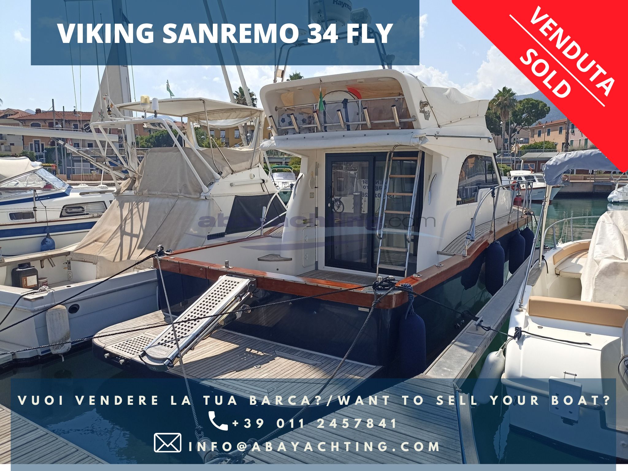 SANREMO VIKING 34 FLY VENDUTO