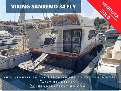 VIKING SANREMO 34 FLY SOLD