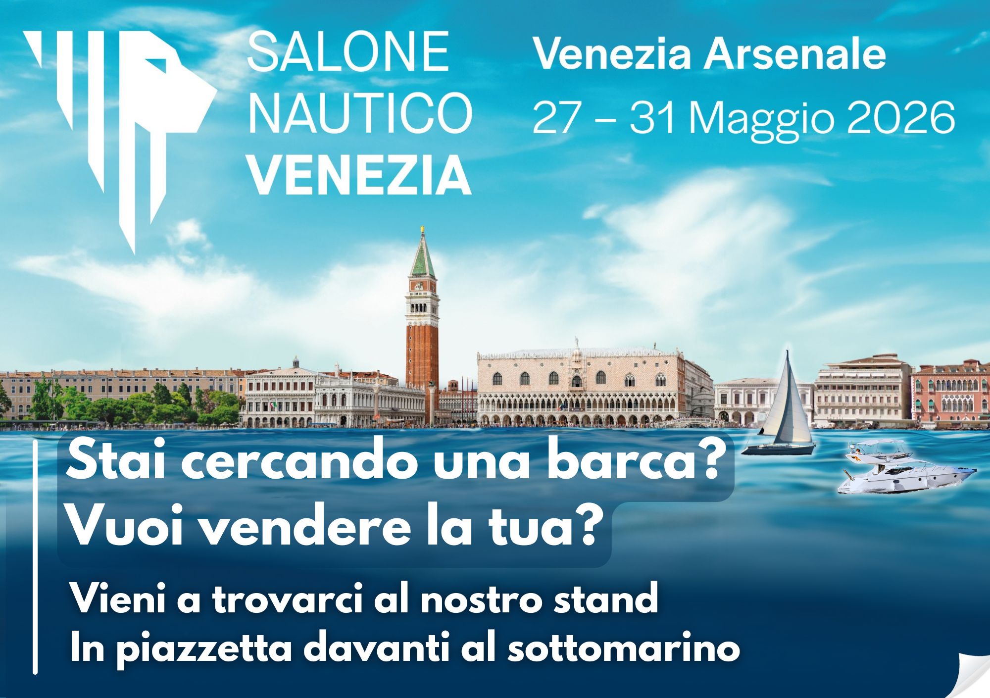 Abayachting al Salone Nautico di Venezia 2026: incontra dal vivo i nostri specialisti