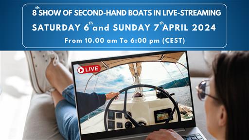 8th Abayachting Show of Second-Hand Boats in Live-Streaming | 6-7 April 2024